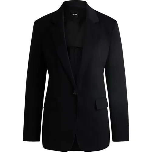 Schwarze Americana Jupa Jacke , Damen, Größe: XS - Boss - Modalova