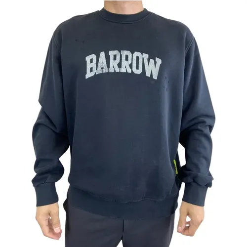 Sweatshirt Over Model 180cm 76kg , male, Sizes: S, L - Barrow - Modalova