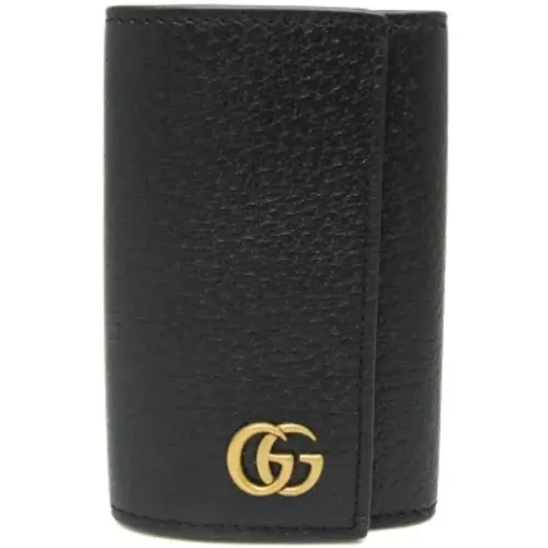 Pre-owned Accessories, female, , Size: ONE SIZE Pre-owned Leather key-holders - Gucci Vintage - Modalova