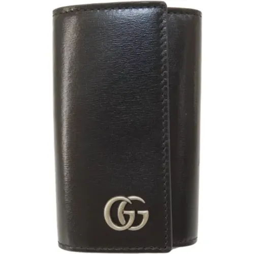 Pre-owned Accessories, female, , Size: ONE SIZE Pre-owned Leather key-holders - Gucci Vintage - Modalova