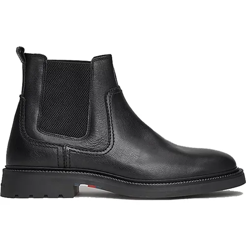 Chelsea Boots, male, , Size: 11 US Stylish Chelsea Boots for Comfort - Tommy Hilfiger - Modalova