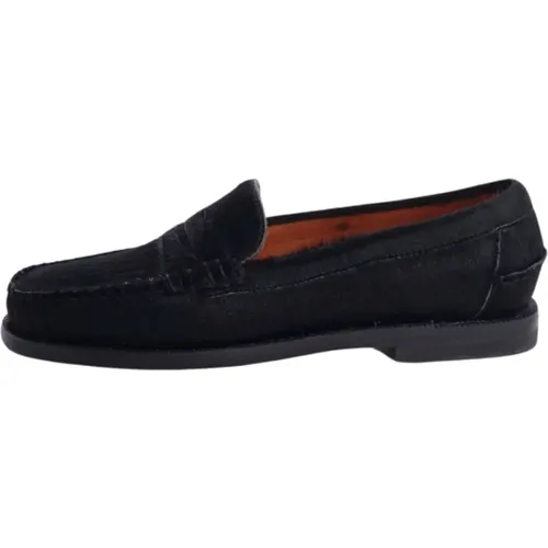 Leather Flat Shoes , female, Sizes: 8 UK - Sebago - Modalova