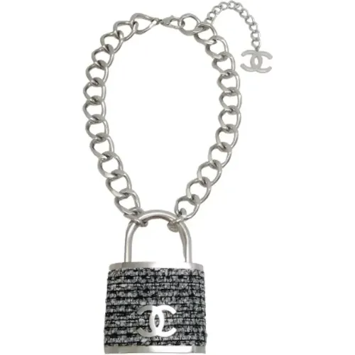 Pre-owned Jewellery, female, , Size: ONE SIZE Pre-owned Metal necklaces - Chanel Vintage - Modalova