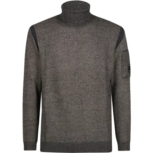 Turtlenecks, male, , Size: S Turtle Neck Knitwear Sweater - C.P. Company - Modalova