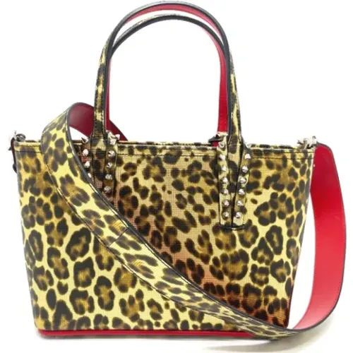 Pre-owned Tote Bags, female, , Size: ONE SIZE Pre-owned Leather shoulder-bags - Christian Louboutin Pre-owned - Modalova