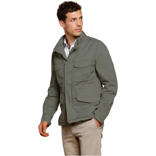 Herren Field Jacket aus Stretch-Baumwolle , Herren, Größe: XL - Mason's - Modalova