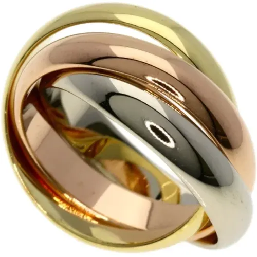 Pre-owned Jewellery, female, , Size: ONE SIZE Pre-owned Rose Gold rings - Cartier Vintage - Modalova