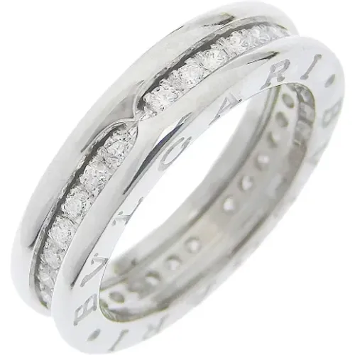 Pre-owned Jewellery, female, , Size: ONE SIZE Pre-owned Silver rings - Bvlgari Vintage - Modalova