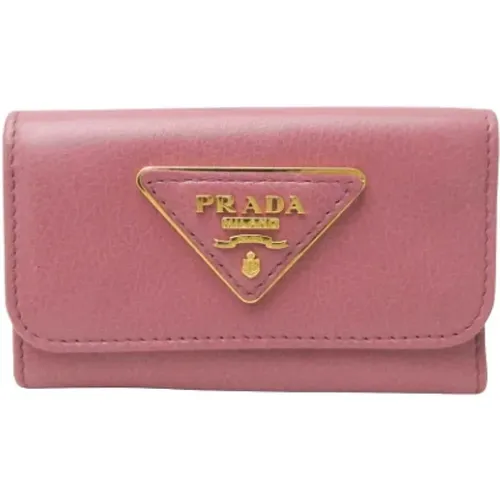 Pre-owned Accessories, female, , Size: ONE SIZE Pre-owned Leather key-holders - Prada Vintage - Modalova