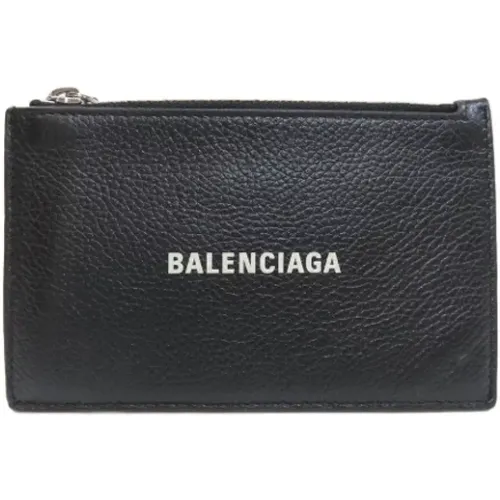 Pre-owned Wallets, female, , Size: ONE SIZE Pre-owned Leather wallets - Balenciaga Vintage - Modalova