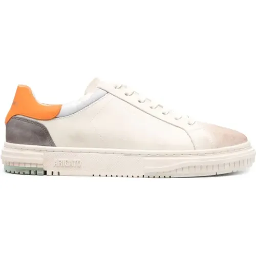 Cremino/Orange Low-Top Sneakers , Herren, Größe: 41 EU - Axel Arigato - Modalova