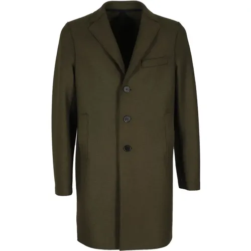 Stylischer Boxy Coat , Herren, Größe: S - Harris Wharf London - Modalova
