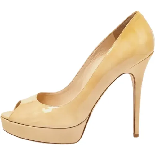 Pre-owned Leather heels , female, Sizes: 9 UK - Jimmy Choo Pre-owned - Modalova