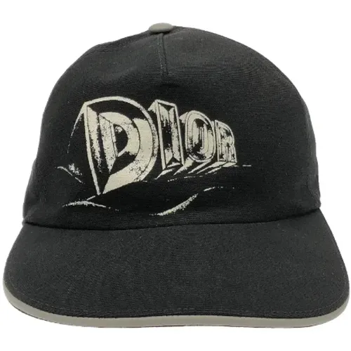 Pre-owned Accessories, female, , Size: ONE SIZE Pre-owned Cotton Hat - Dior Vintage - Modalova