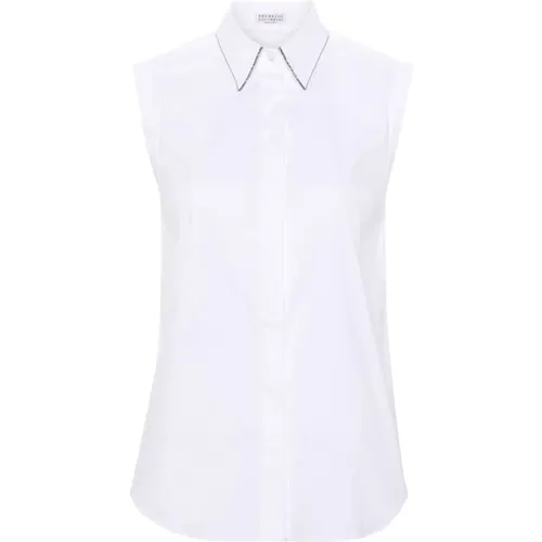 Shirt Collection , female, Sizes: M, L - BRUNELLO CUCINELLI - Modalova