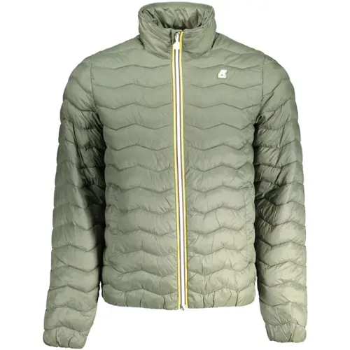 Eco-friendly Down Jacket with Logo , male, Sizes: S, 2XL - K-way - Modalova