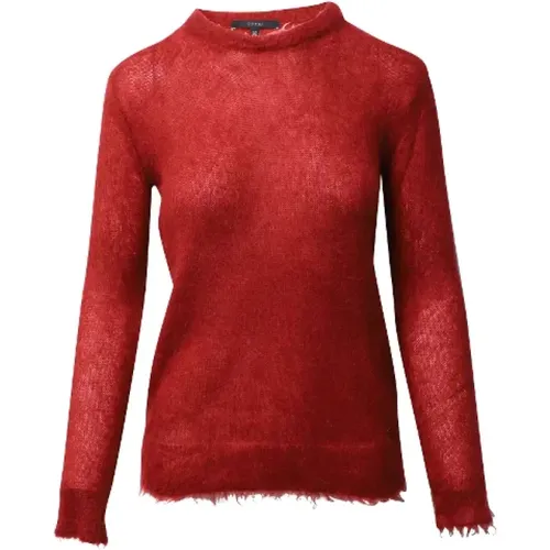 Classic Mohair Crewneck Sweater , female, Sizes: XS - Gucci Vintage - Modalova