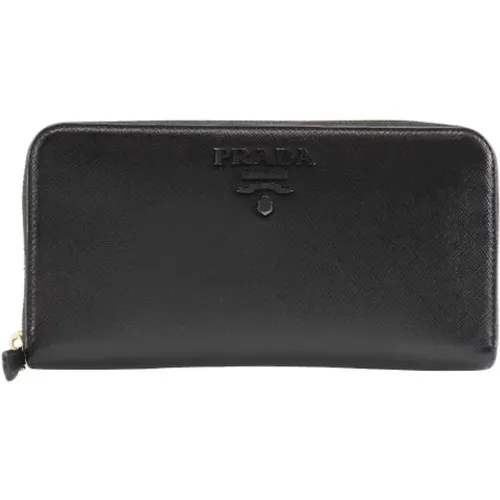 Pre-owned Leather wallets , female, Sizes: ONE SIZE - Prada Vintage - Modalova