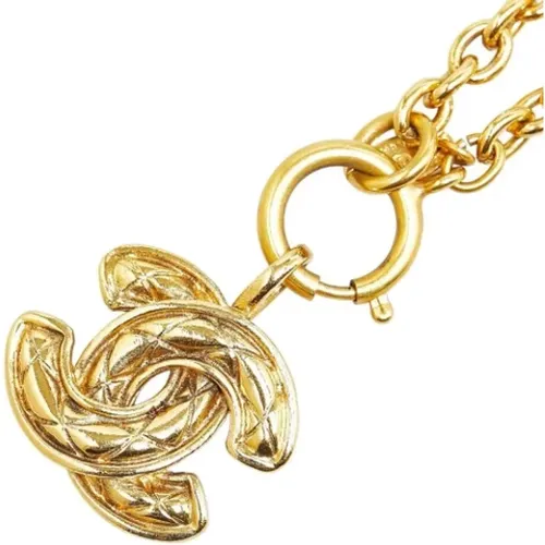 Pre-owned Metal chanel-jewelry , female, Sizes: ONE SIZE - Chanel Vintage - Modalova