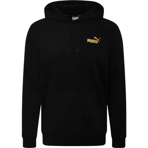 Ess+ Tape Golden! Hoodie , Herren, Größe: M - Puma - Modalova