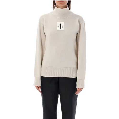 Cozy and Stylish Turtleneck with Unique Details , female, Sizes: M, S, L - Jil Sander - Modalova