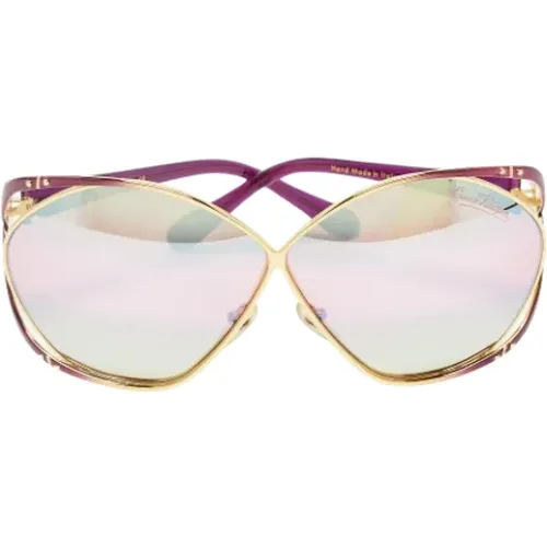 Pre-owned Accessories, female, , Size: ONE SIZE Pre-owned Acetate sunglasses - Louis Vuitton Vintage - Modalova