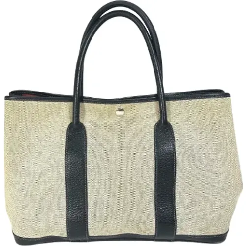 Pre-owned Tote Bags, female, , Size: ONE SIZE Pre-owned Canvas handbags - Hermès Vintage - Modalova