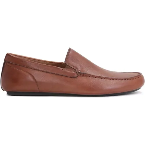 Braune Slip-On Mokassins für Herren , Herren, Größe: 42 EU - Kazar - Modalova