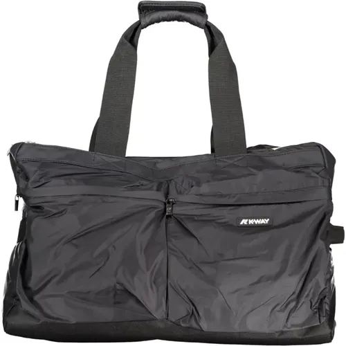 Weekend Bags, unisex, , Size: ONE SIZE Travel Bag with Shoulder Strap and Handles - K-way - Modalova