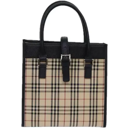 Pre-owned Canvas handbags , female, Sizes: ONE SIZE - Burberry Vintage - Modalova