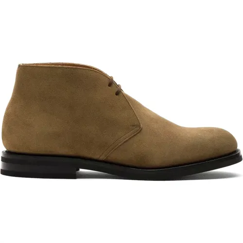 Suede Desert Boot for Men , male, Sizes: 10 UK, 9 UK, 8 UK, 7 UK, 8 1/2 UK - Church's - Modalova