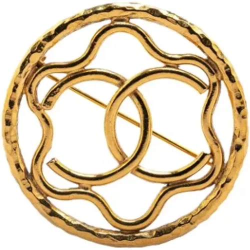 Pre-owned Jewellery, female, , Size: ONE SIZE Pre-owned Fabric brooches - Chanel Vintage - Modalova