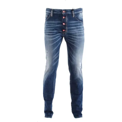 Slim-Fit Jeans for Men , male, Sizes: S - Dsquared2 - Modalova