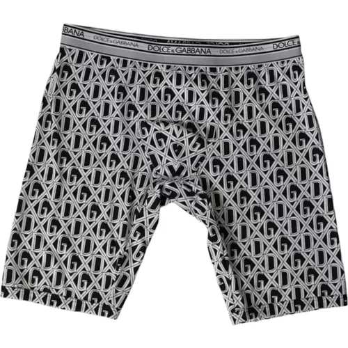 Bottoms, male, , Size: S Black Boxer Briefs Underwear - Dolce & Gabbana - Modalova