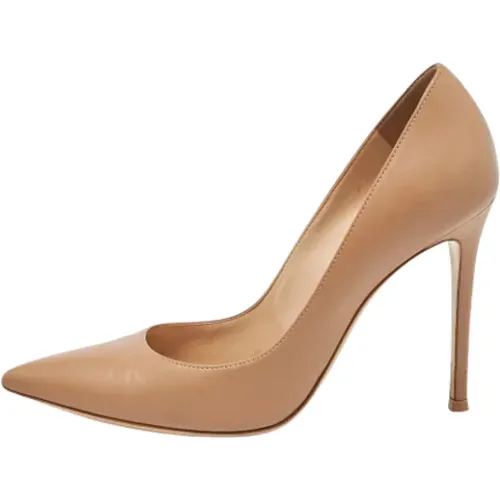 Pre-owned Pumps, female, , Size: 9 US Pre-owned Leather heels - Gianvito Rossi Pre-owned - Modalova