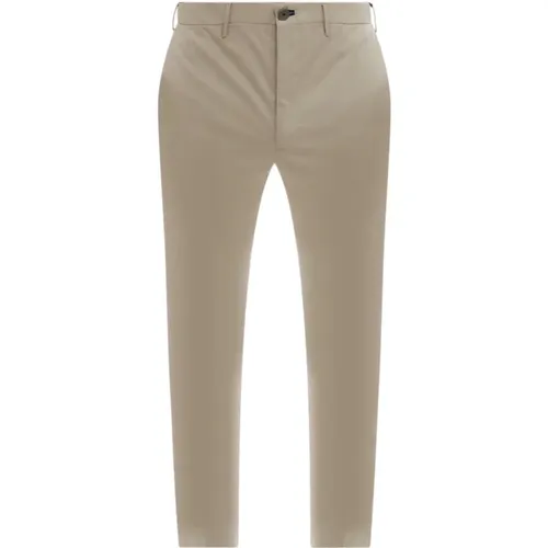 Chinos, male, , Size: 5XL Trousers Zr851W9208A - Incotex - Modalova