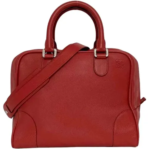 Pre-owned Leather handbags , female, Sizes: ONE SIZE - Loewe Pre-owned - Modalova