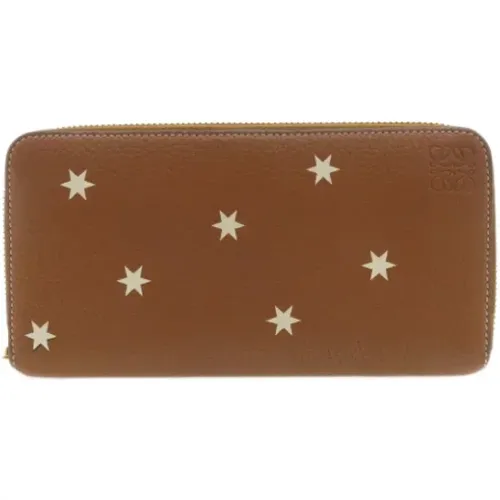 Pre-owned Wallets, female, , Size: ONE SIZE Pre-owned Leather wallets - Loewe Pre-owned - Modalova