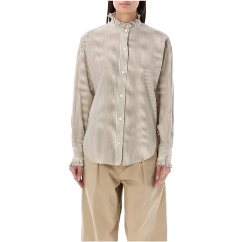 Striped Saoli Shirt , female, Sizes: S, M - Isabel Marant Étoile - Modalova
