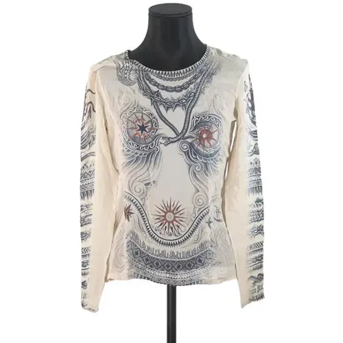 Pre-owned Tops, female, , Size: S Pre-owned Silk tops - Jean Paul Gaultier Pre-owned - Modalova