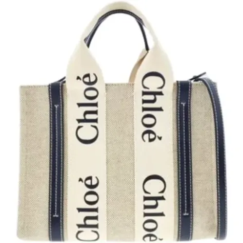 Woody Small Tote Bag , female, Sizes: ONE SIZE - Chloé - Modalova