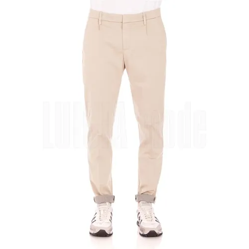 Chinos, male, , Size: W36 Gaubert Pleated Pants - Dondup - Modalova