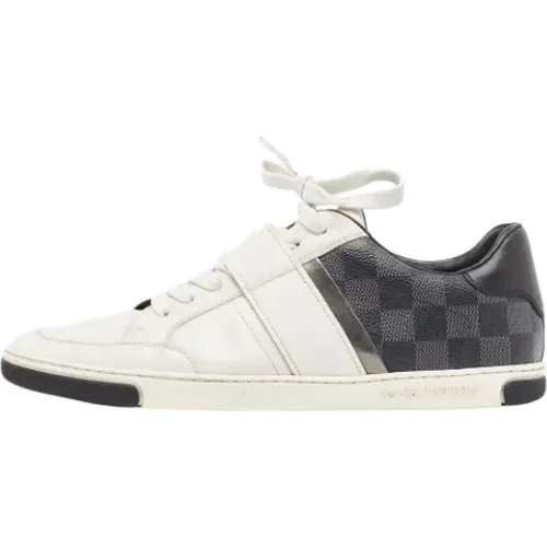 Pre-owned Sneakers, male, , Size: 7 1/2 US Pre-owned Canvas sneakers - Louis Vuitton Vintage - Modalova