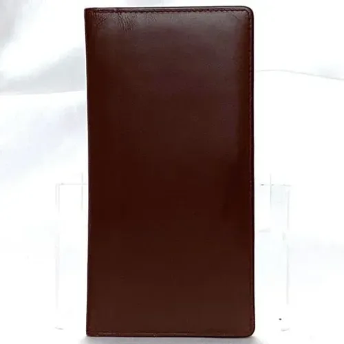 Pre-owned Leather wallets , female, Sizes: ONE SIZE - Cartier Vintage - Modalova