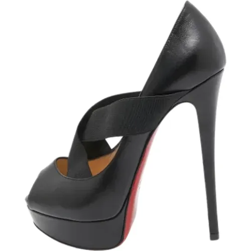 Pre-owned Pumps, female, , Size: 8 1/2 US Pre-owned Leather heels - Christian Louboutin Pre-owned - Modalova