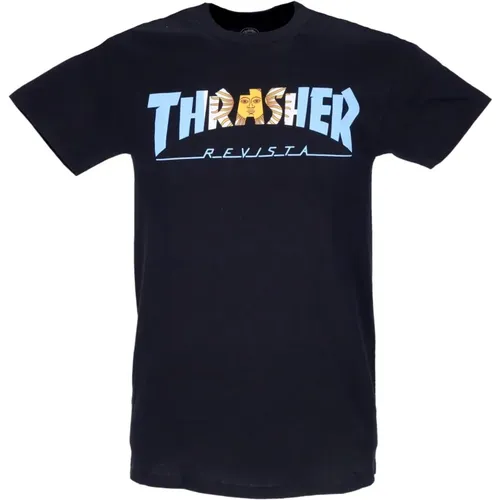 T-Shirts, unisex, , Size: M Argentina Revista Tee - Thrasher - Modalova