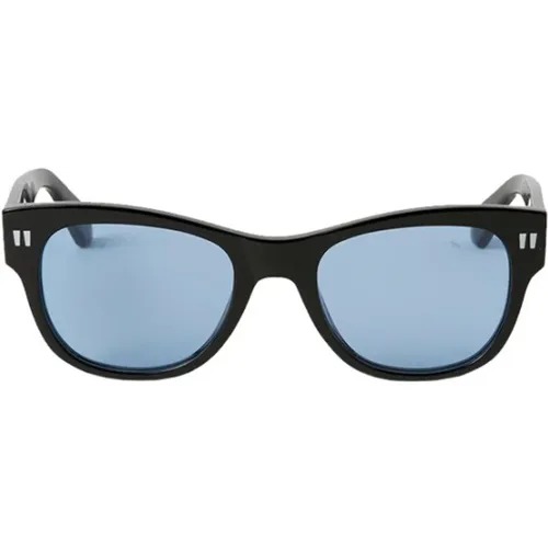 Sunglasses , unisex, Sizes: 52 MM - Off White - Modalova