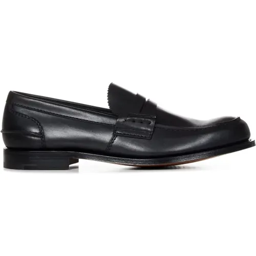 Loafers, male, , Size: 10 US Flat Slip-on Shoes - Church's - Modalova