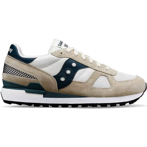 Beige Shadow O' Style Sneakers , male, Sizes: 7 UK - Saucony - Modalova