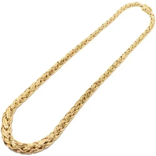 Pre-owned Gold necklaces , female, Sizes: ONE SIZE - Tiffany & Co. Pre-owned - Modalova